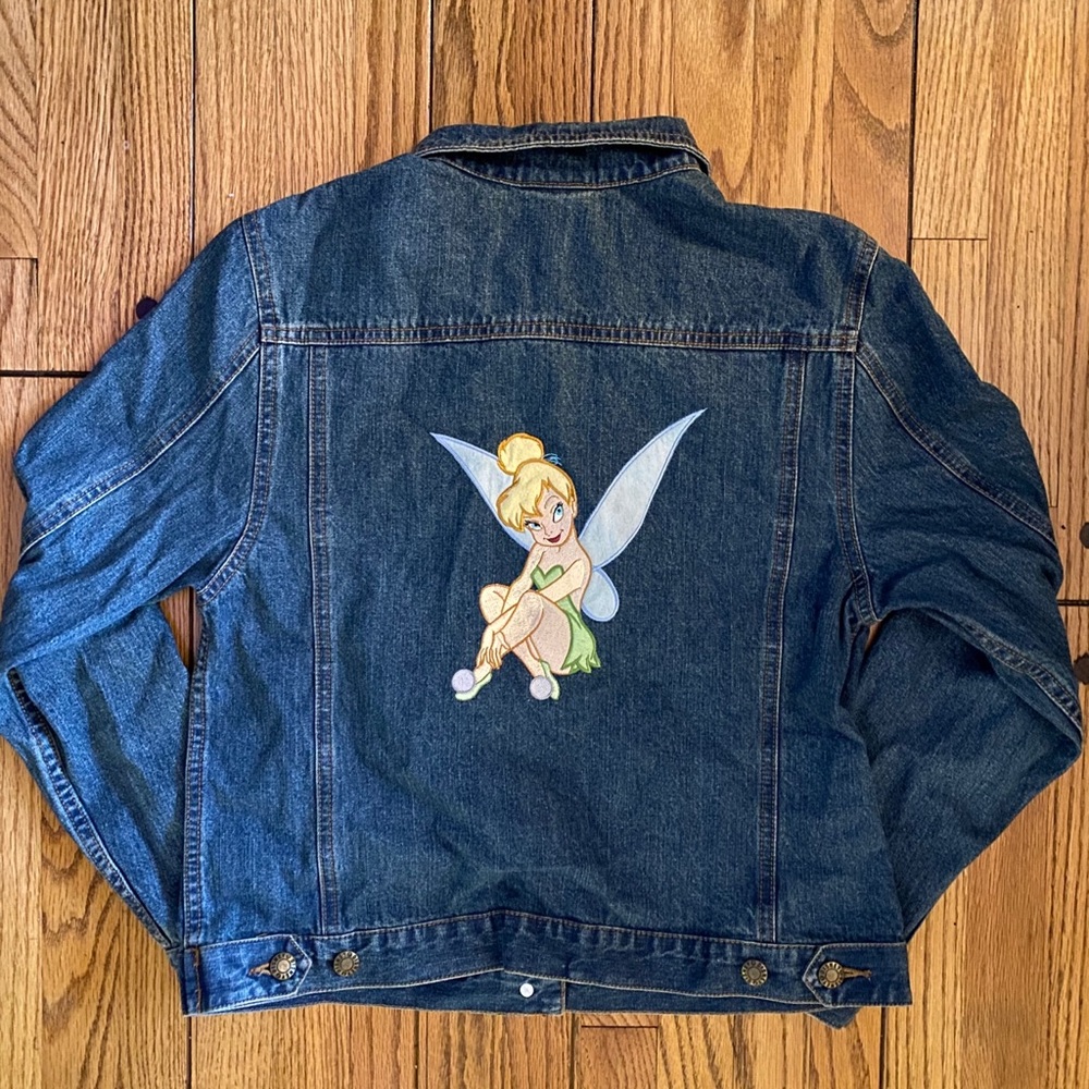 Tinker bell Disney denim Jacket vintage